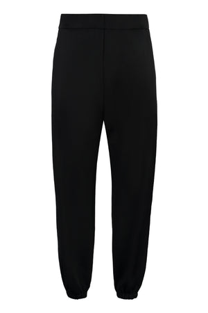 High-waist tapered-fit trousers-0